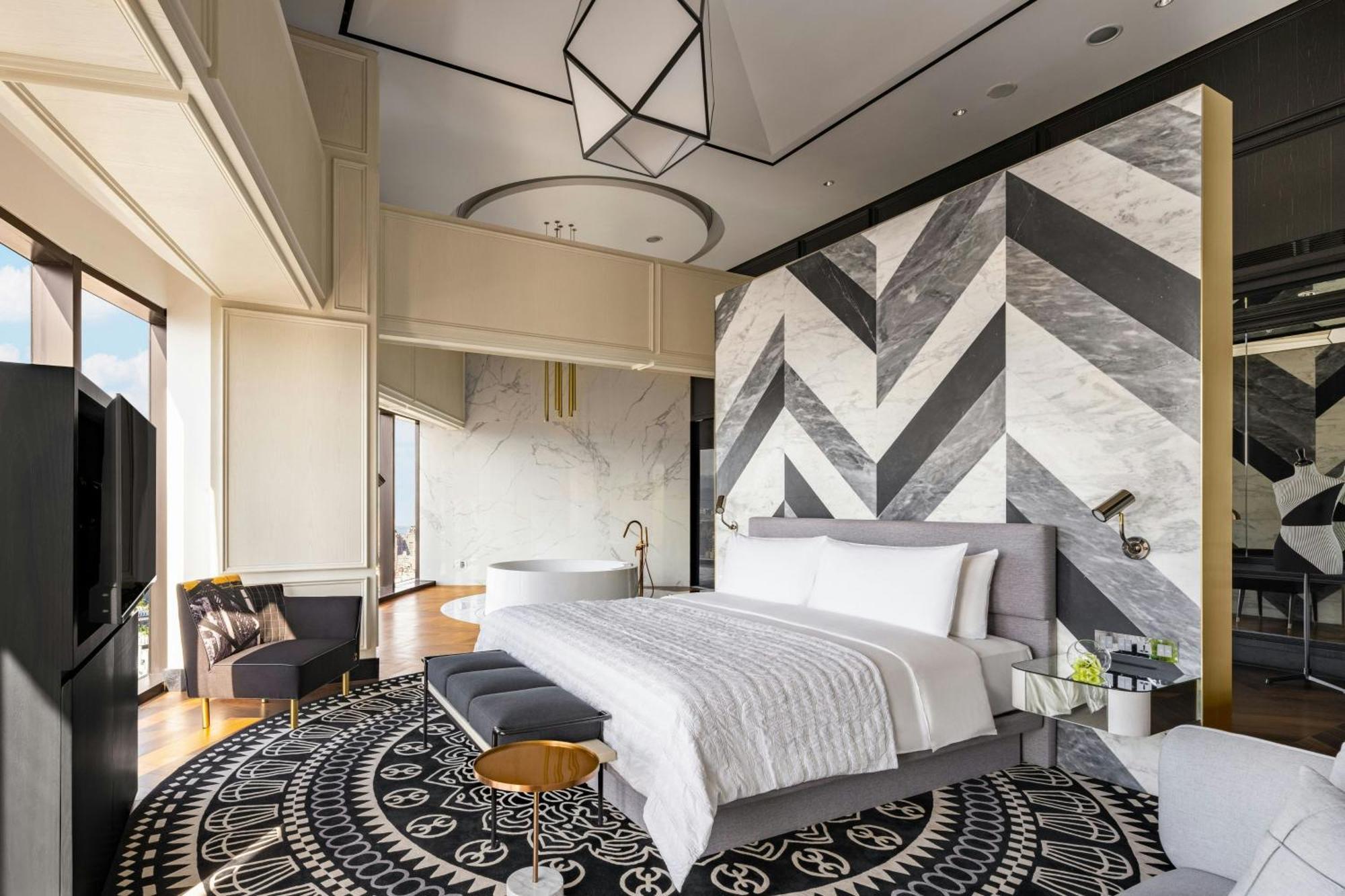 Le Meridien Taizhong Zewnętrze zdjęcie A bedroom at the hotel
