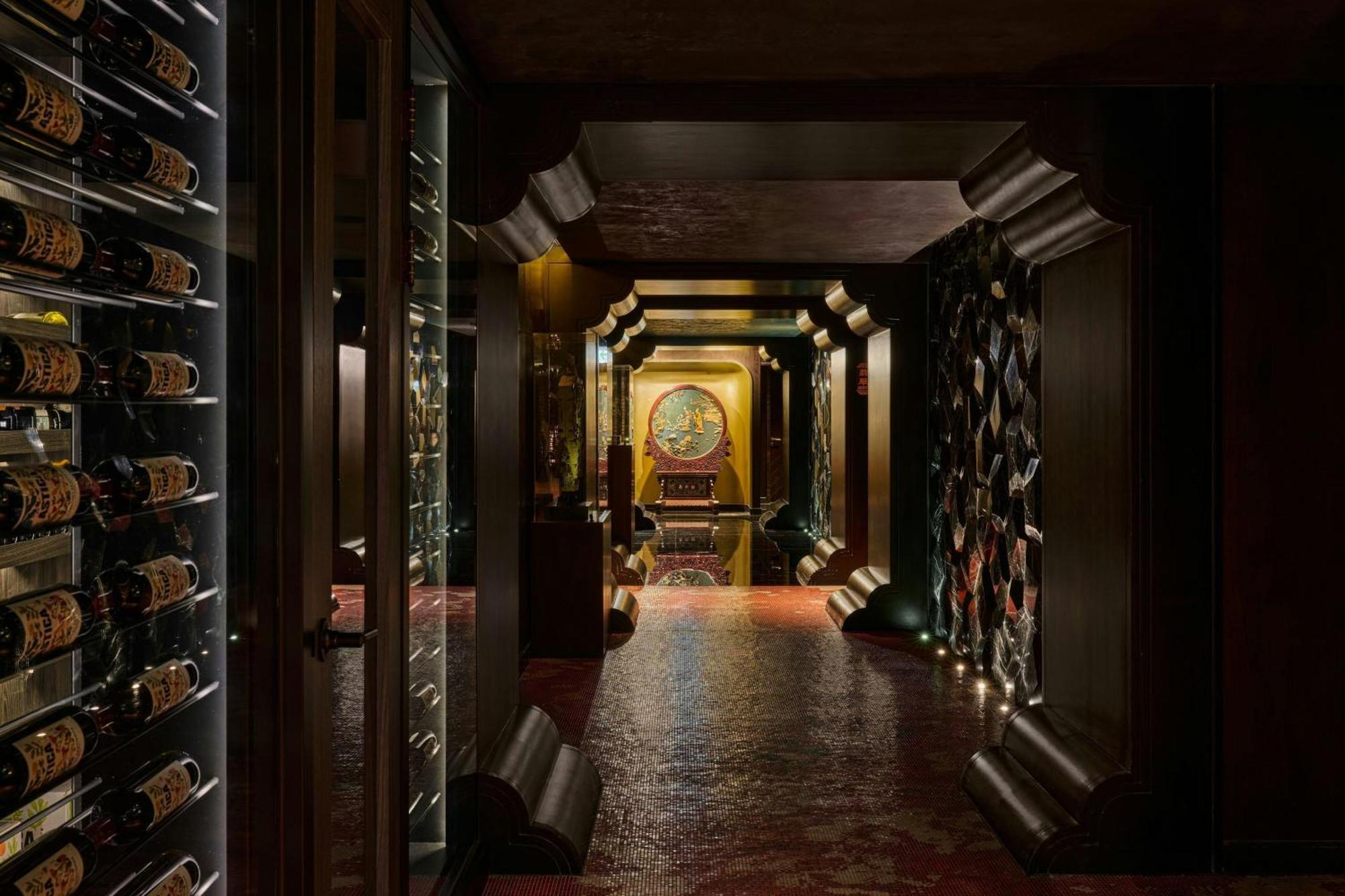 Le Meridien Taizhong Zewnętrze zdjęcie Wine cellar